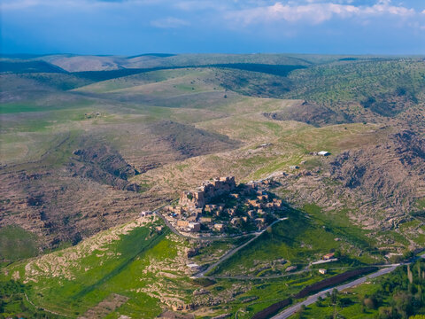 Kalecik village of Mardin aerial photos from different angles