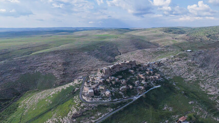 Fototapeta premium Kalecik village of Mardin aerial photos from different angles