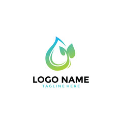 Obraz premium Leaf Oil Logo Vector Designs Template