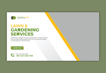 landscaping lawn care postcard, best lawn care Service postcard template, cleaning lawn mowing garden and landscaping mow grass cutting postcard or eddm, every door direct mail design template