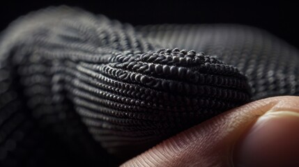 The pads of the fingers are soft and pliable able to feel the slightest touch and texture. .