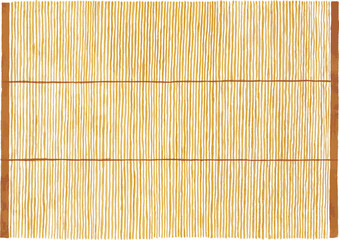 手描きの水彩のすだれのベクターイラスト