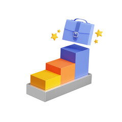 Hirely - 3D Jobs and Career Icon Set