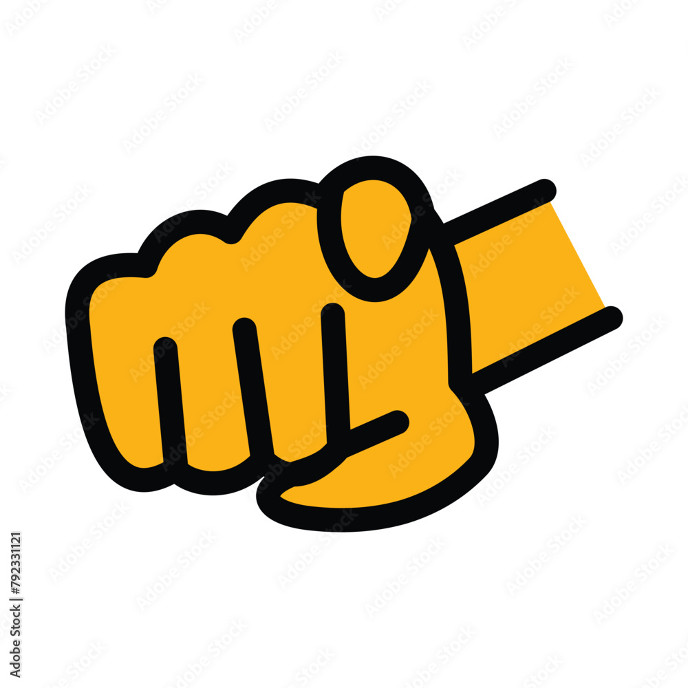 Poster Orange hand shaped pointer template. Pointer icon, pointer symbol, user interface display of the operating system. Defaults. classic. Retro. Outline. EPS10