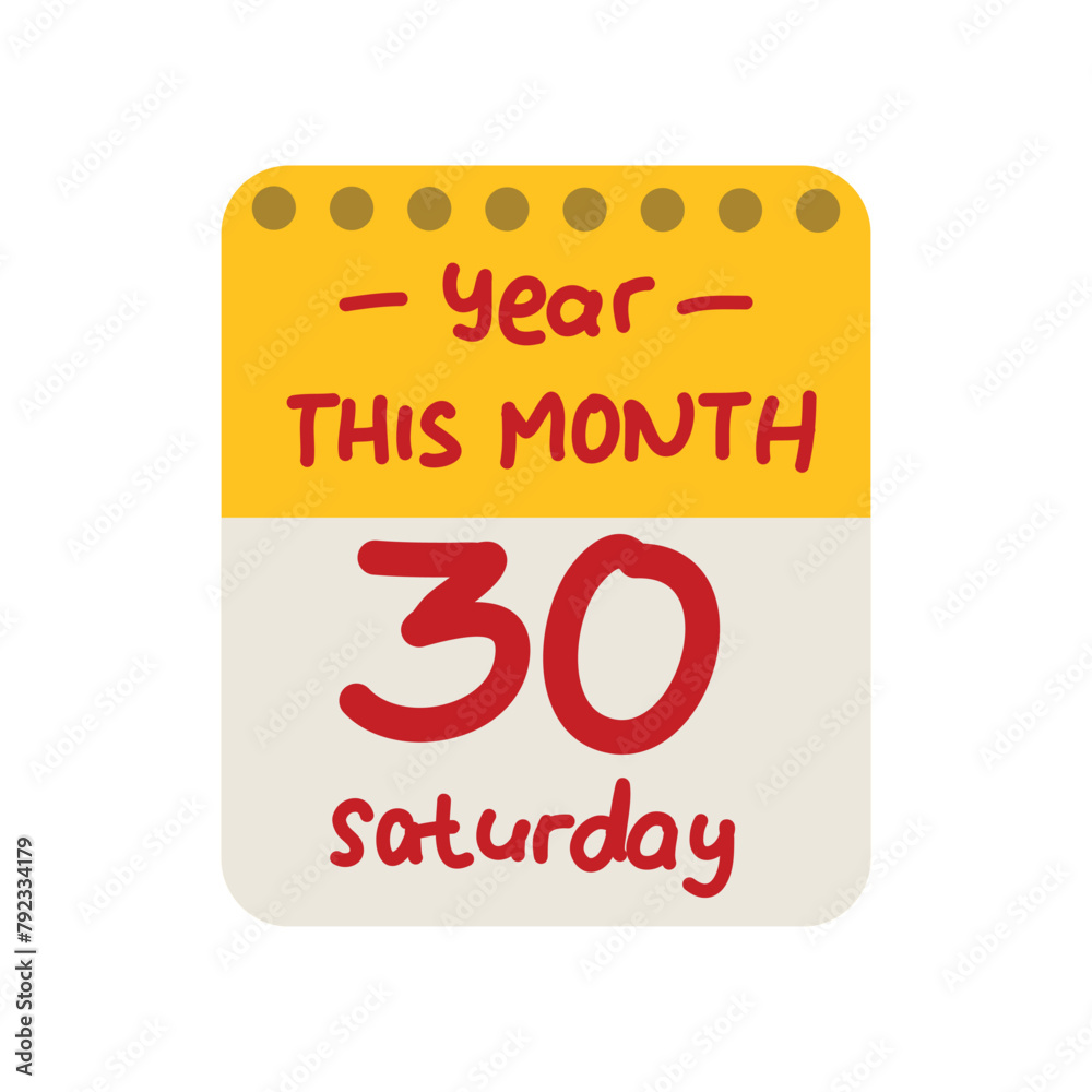 Poster Calendar icon. Flat vector related icon for web and mobile applications. resources graphic element design. Vector illustration with an application user interface theme