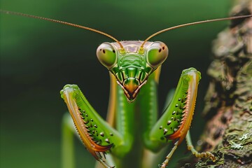 Closeup Praying Mantis 
