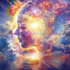 Spiritual Awakening and Enlightenment:A Journey of Transcendent Connection with the Divine Cosmos