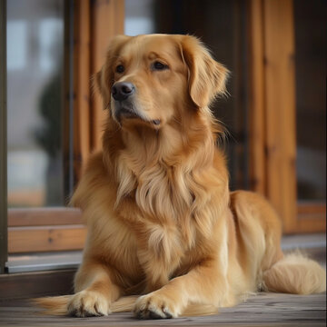 Pictures of the beauty of golden retrievers (coat care, beauty)