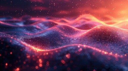 Neon backgrounds used to convey a specific mood or message.illustration image