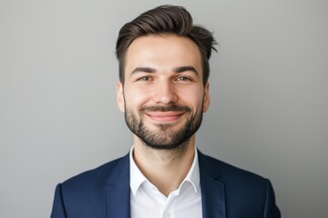 ID photo employee card passport photo face composite