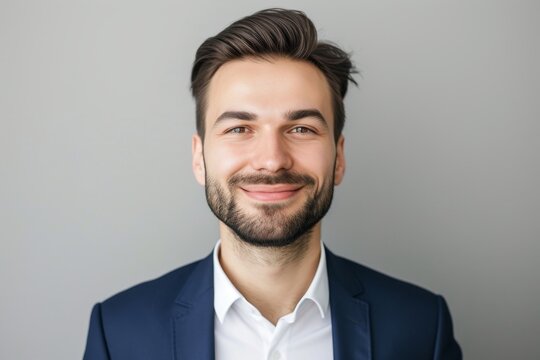 ID photo employee card passport photo face composite