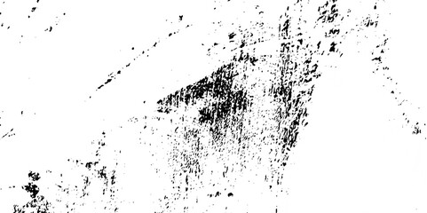 Dust overlay distress grungy effect paint. Black and white grunge seamless texture. Dust and scratches grain texture on white and black background.	