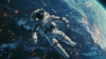 Fototapeta na wymiar astronaut 
