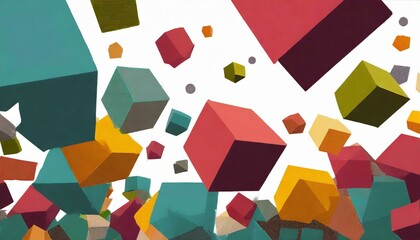 geometric pattern with triangles