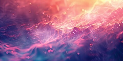 this hyper-realistic stock image, showcasing a dreamy and ethereal pattern illustration background that evokes a sense of wonder and magic - obrazy, fototapety, plakaty
