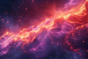 Vibrant space filled with dazzling stars 8k hi-res cosmic wallpaper background