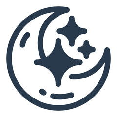 Moonlit Sky for Bedtime Serenity