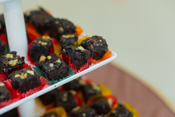 chocolate brownies for event