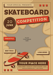 Skateboard Competition Flyer