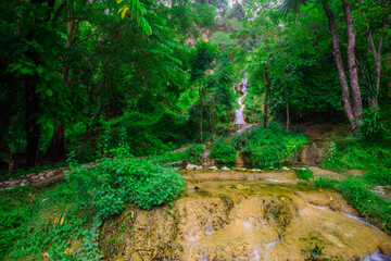 Than Thong Waterfall in Lampang Province