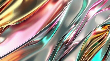 silk shinny waves abstract background 