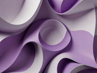 lilac 3D abstract background 1 - obrazy, fototapety, plakaty
