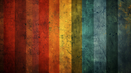 striped colored background in grunge style 