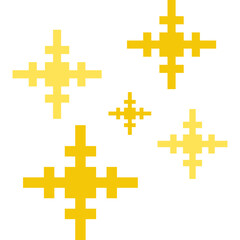 Fototapeta premium Sparkle Pixel Art