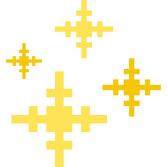 Fototapeta premium Sparkle Pixel Art