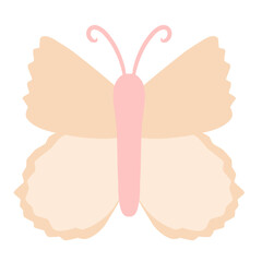 Hand Drawn Cute Butterfly Elements