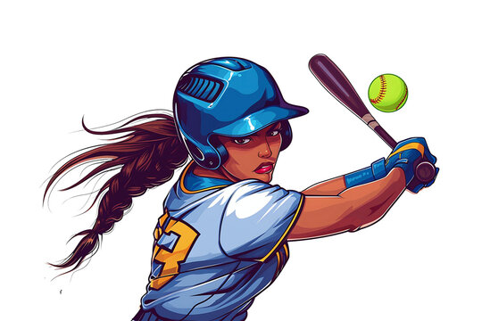 Baseball Player clip art preview