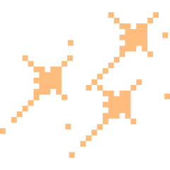 Fototapeta premium Sparkle Pixel Art