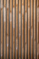 Decorative wooden panel made from solid oak - obrazy, fototapety, plakaty