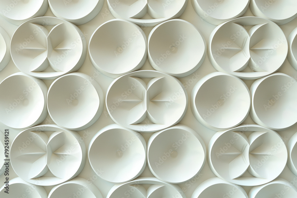 Poster sophisticated abstract 3d pattern. japanese and scandinavian style. background image. created with g
