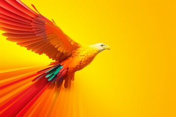 Sunny Yellows: Digital Spectrum Brand Logos for Food Chain Branding