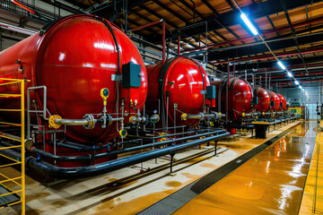 Generative ai on the theme of water filtration system for home, clean soft liquid to drinking