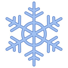 Obraz premium Christmas Snowflake Element