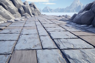 Glacial Ice Texture Packs: Glacier Trail Hiking Tiles Preview
