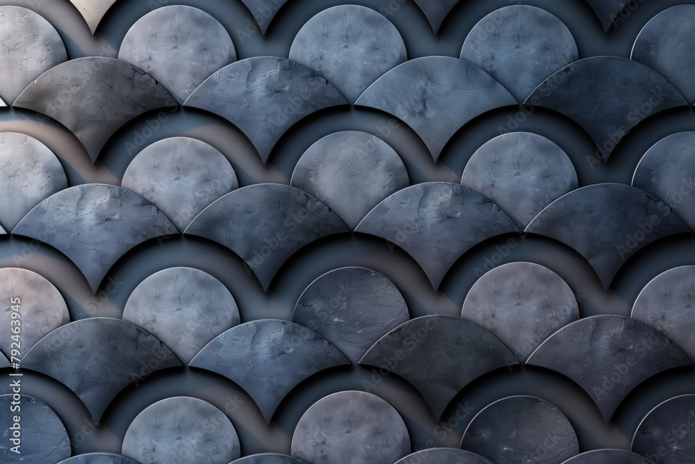 Poster sophisticated abstract 3d pattern. japanese and scandinavian style. background image. created with g