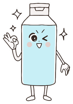 化粧水のキャラクター