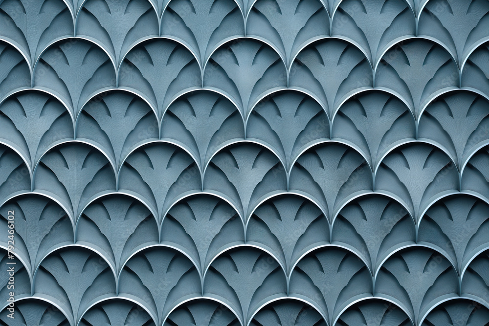 Poster sophisticated abstract 3d pattern. japanese and scandinavian style. art deco. background image. crea