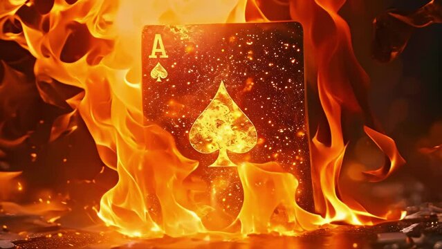 Flaming Ace: The Hot Hand in Poker. Concept Gamblers Anonymous, Winning Streaks, Poker Strategies, Card Counting Techniques