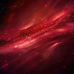 Obraz premium Beautiful Red Splash light on a black background