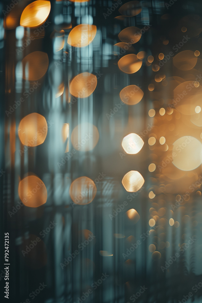 Poster abstract background with reflections and caustics. hi-tech. futuristic background image. created wit
