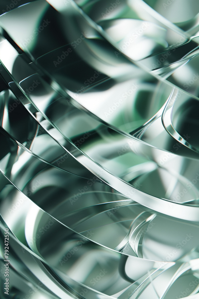 Poster abstract background with reflections and caustics. hi-tech. futuristic background image. created wit