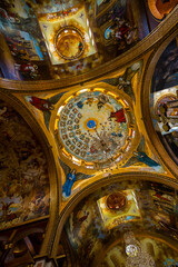 Interior of Coptic Orthodox Church in Sharm El Sheikh, Egypt