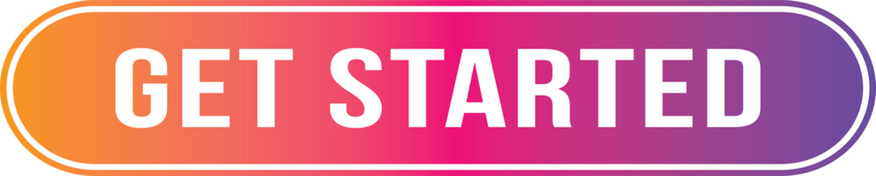 Get started gradient button