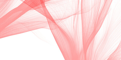 Abstract wavy line art modern background. 