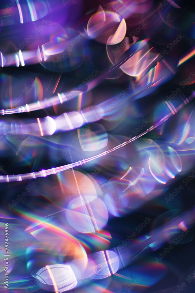 Poster abstract background with reflections and caustics. hi-tech. futuristic background image. created wit