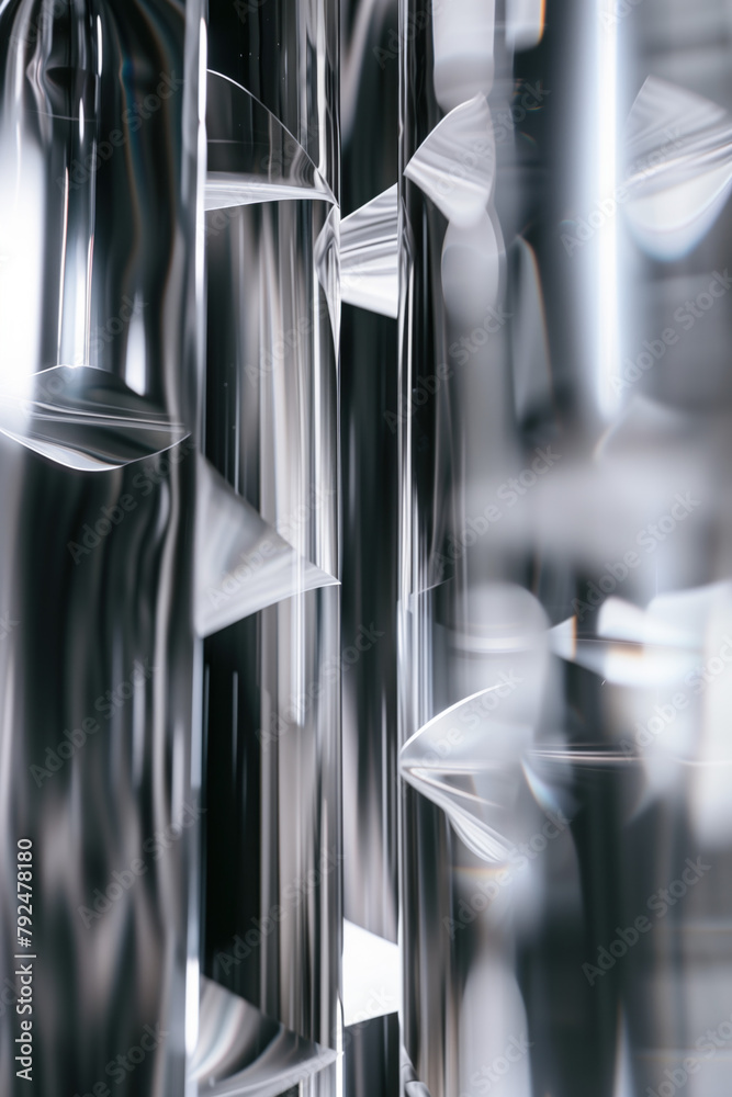Poster abstract background with reflections and caustics. hi-tech. futuristic background image. created wit